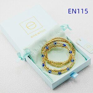 Enewton Blue Evil-Eye Bracelet Set